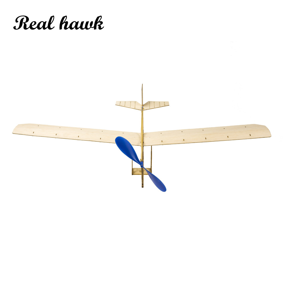 Kids Toys Vehicle - Kit aereo alimentato con elastico STEM,