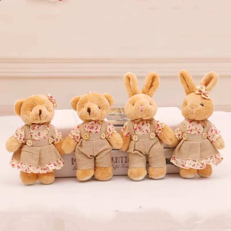 Kids Toys Deals - 4 pz/lotto Coppia Orso Coniglio Giocattoli