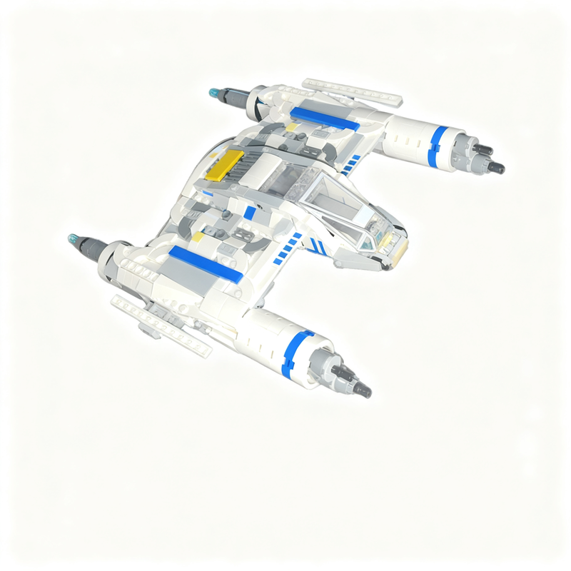 Kids Toys Cad Block - 571 pz MOC Cad Bane's Rogue