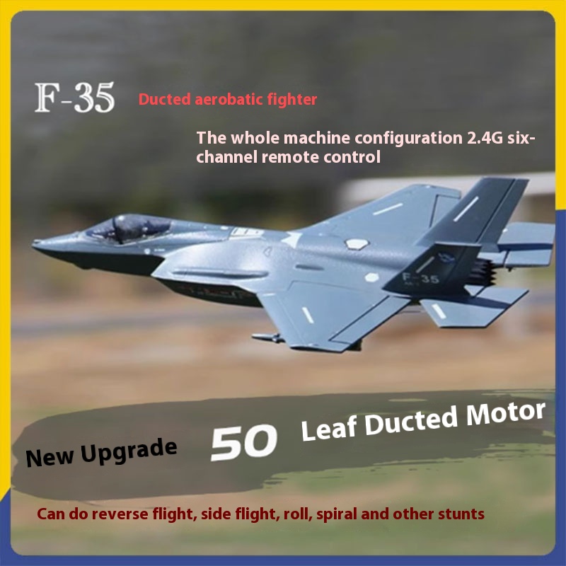Kids' Toys Channel - Elettrico F35 V2 Jet Motore Aereo