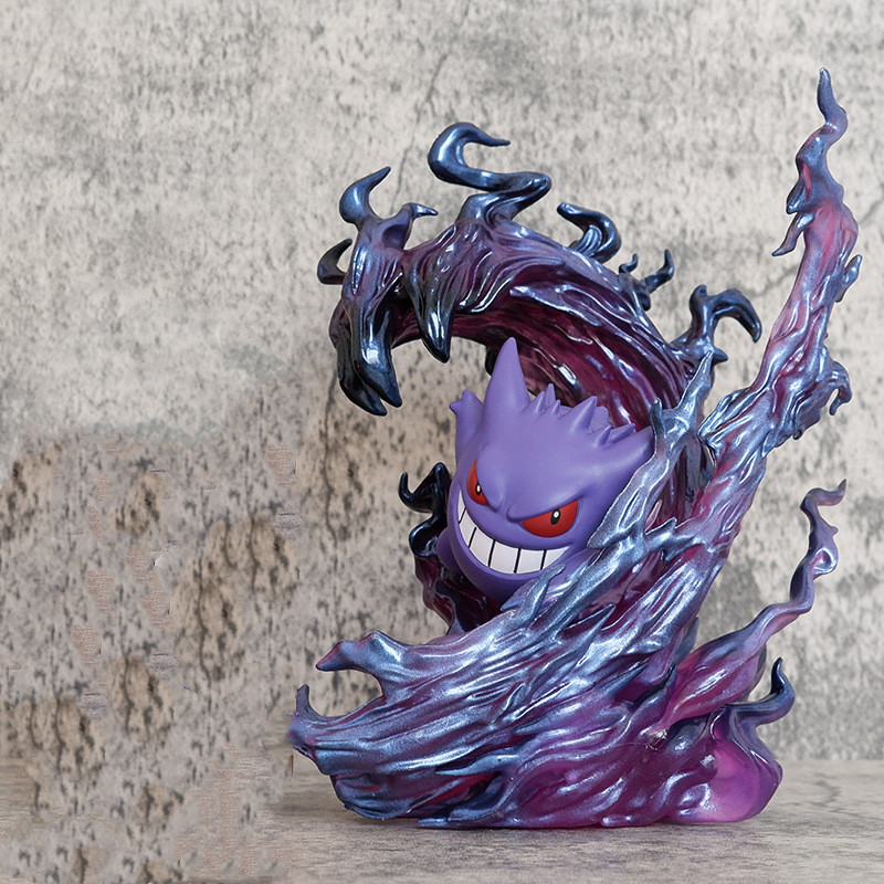 Kids Toys Japan - Statuetta Anime Pokemon Gengar Versione Battaglia