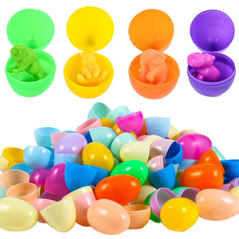 Kids Toys Packaging - 12/24 pezzi vuoti uova di Pasqua