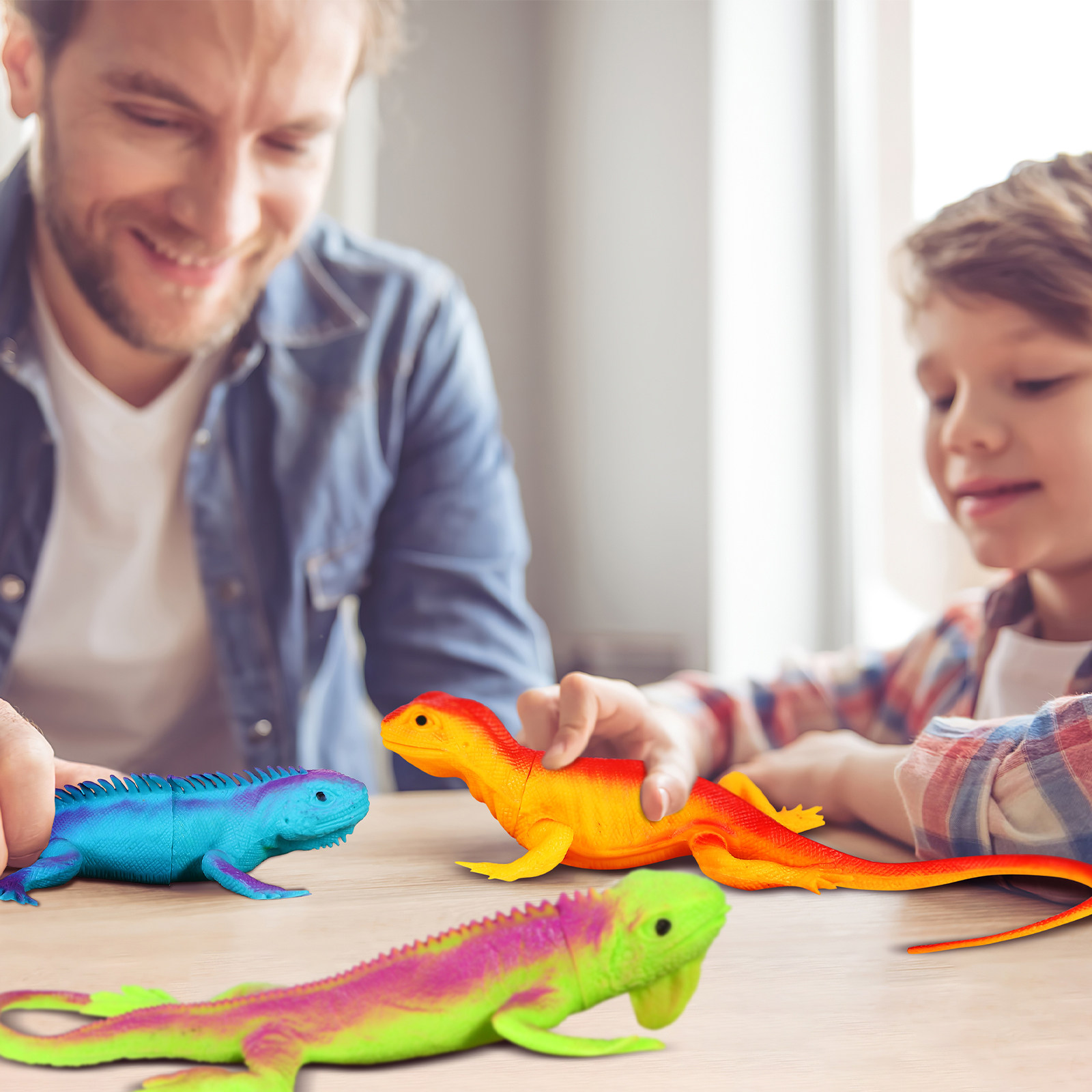 Kids Toys Vehicle - Giocattoli a forma di lucertola, giocattoli