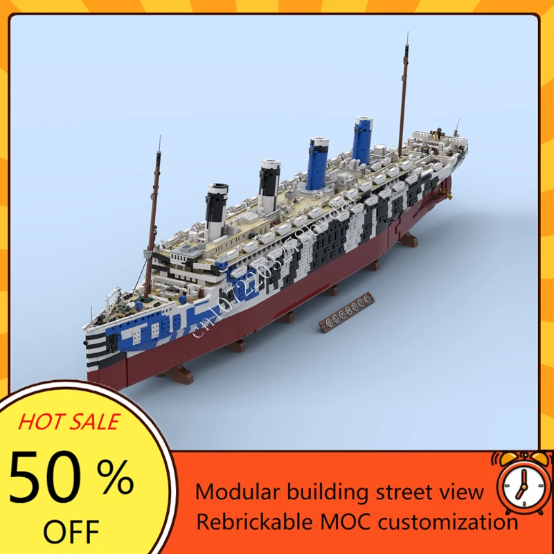 Kids Toys Xmas - 10615PCS MOC HMT Olympus Titanic Kit