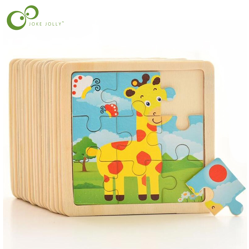Kids Toys Deals - 4 Pz/lotto 3D Puzzle di Legno