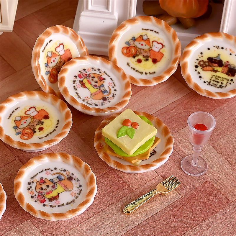 10 pz/set casa delle bambole i - Kids Toys Set recensione e prezzo
