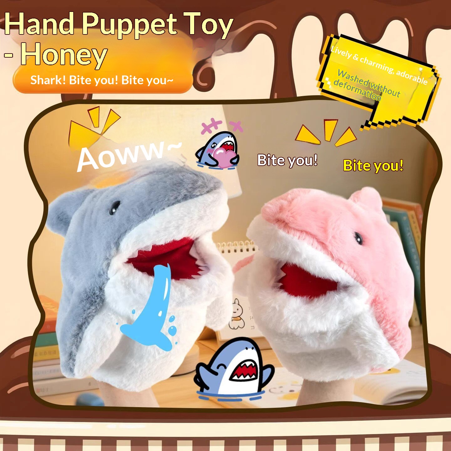 Pupazzo a mano a forma di squa - Kids Toys And Games recensione e prezzo