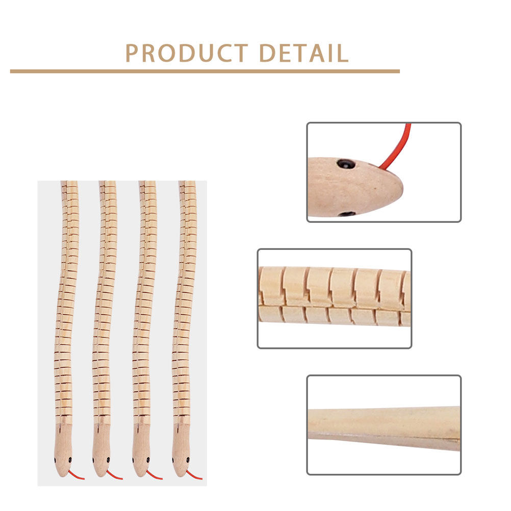 8 Pezzi di Serpenti di Legno S - Kids Toys Vehicle recensione e prezzo
