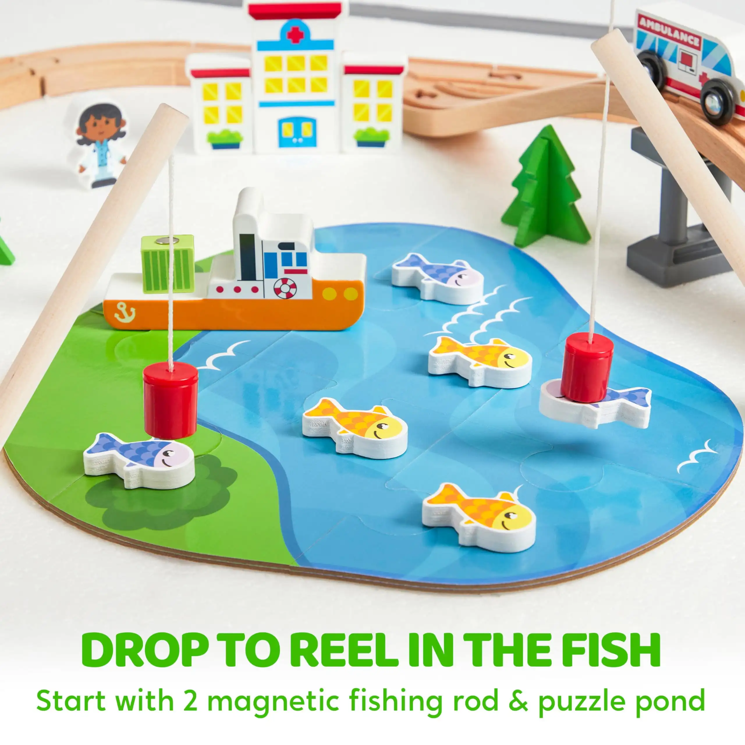 Joyfy 110/60 pezzi set di tren - Kids Toys Set recensione e prezzo